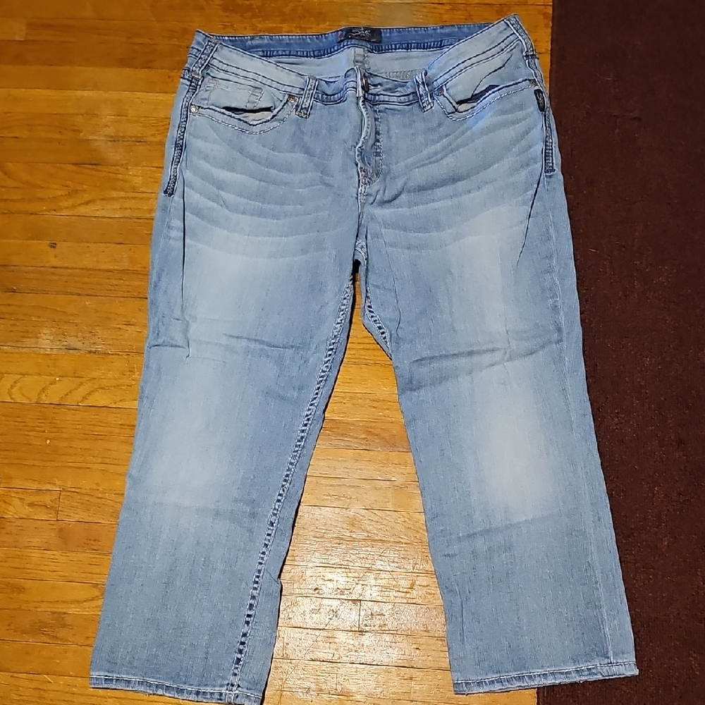Silver Jeans Blue Straight Leg Jeans